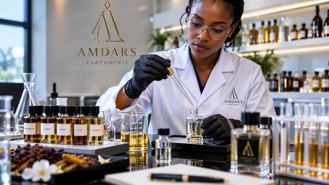 Création d’un parfum Amdars à l’atelier